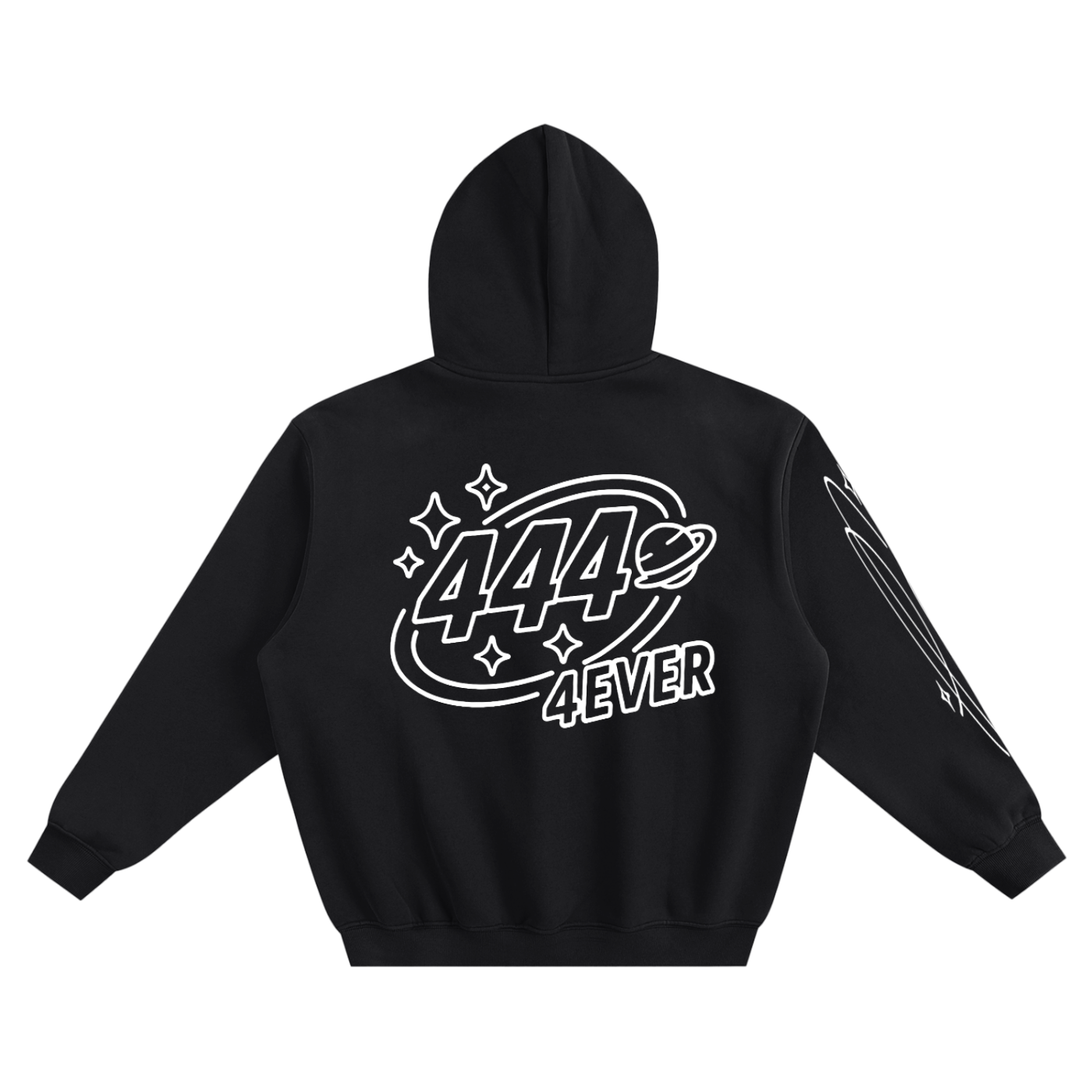 '4EVER' Boxy Hoodie