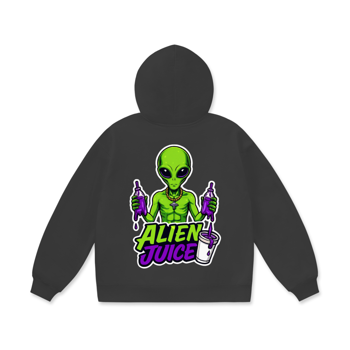 Alien Juice Oversize Heavyweight Fleece Hoodie