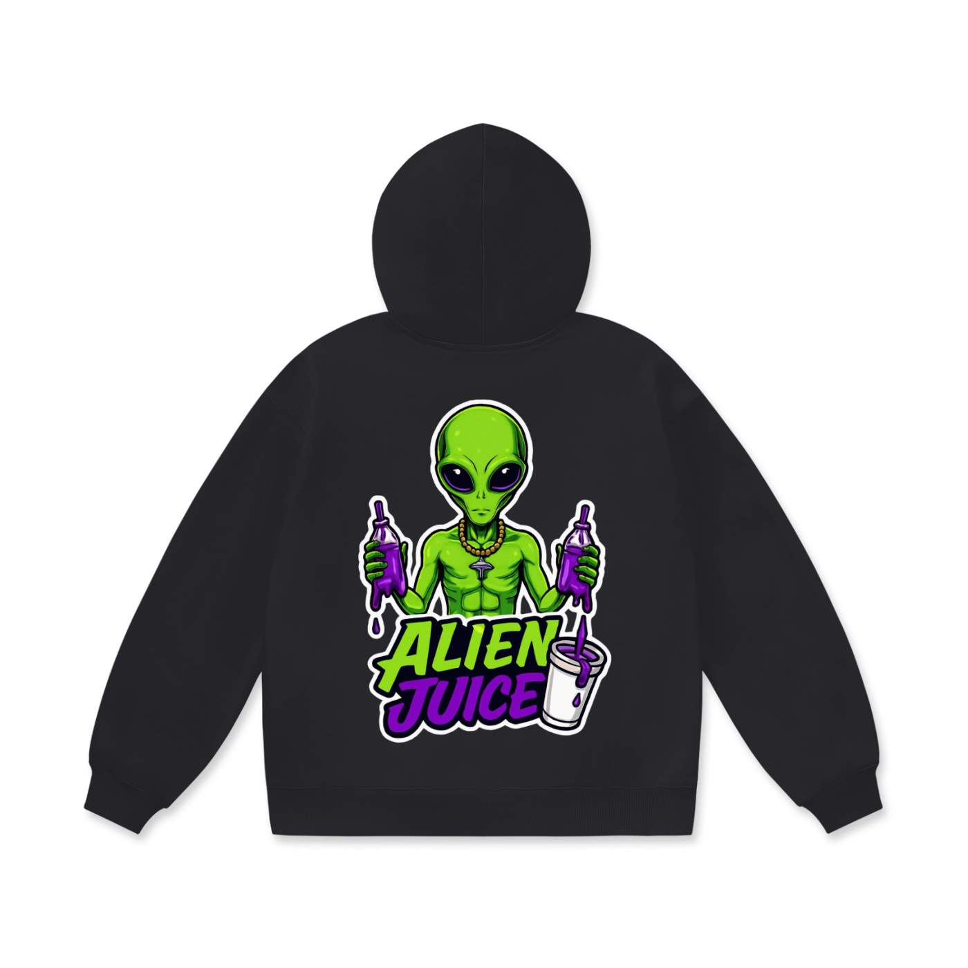 Alien Juice Oversize Heavyweight Fleece Hoodie