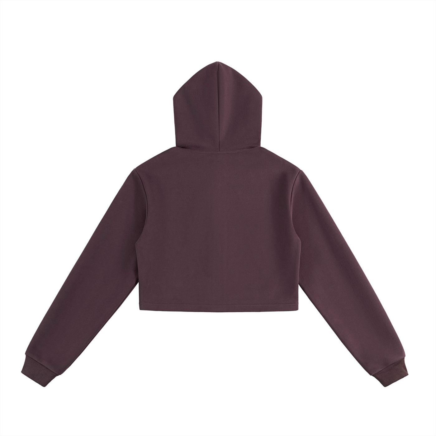 ‘Broken Heart’ Essential Cropped Zip-Up Hoodie